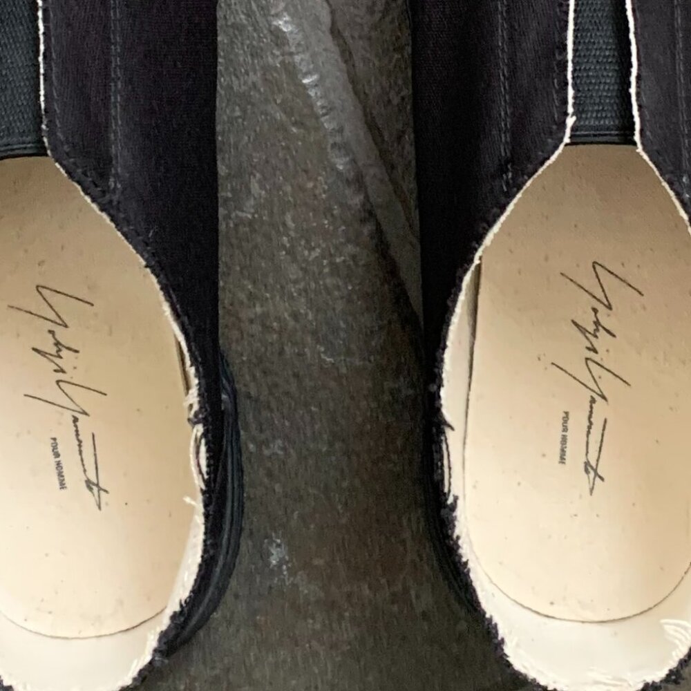 YOHJI YAMAMOTO pour homme slip ons - Picture 4 of 13